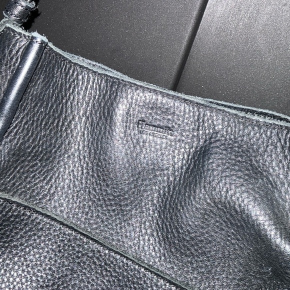 Hammitt Black Leather Shoulder Bag - Picture 2 of 3